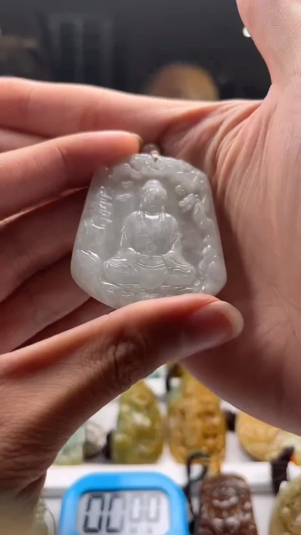 翡翠未镶嵌颈饰天然翡翠