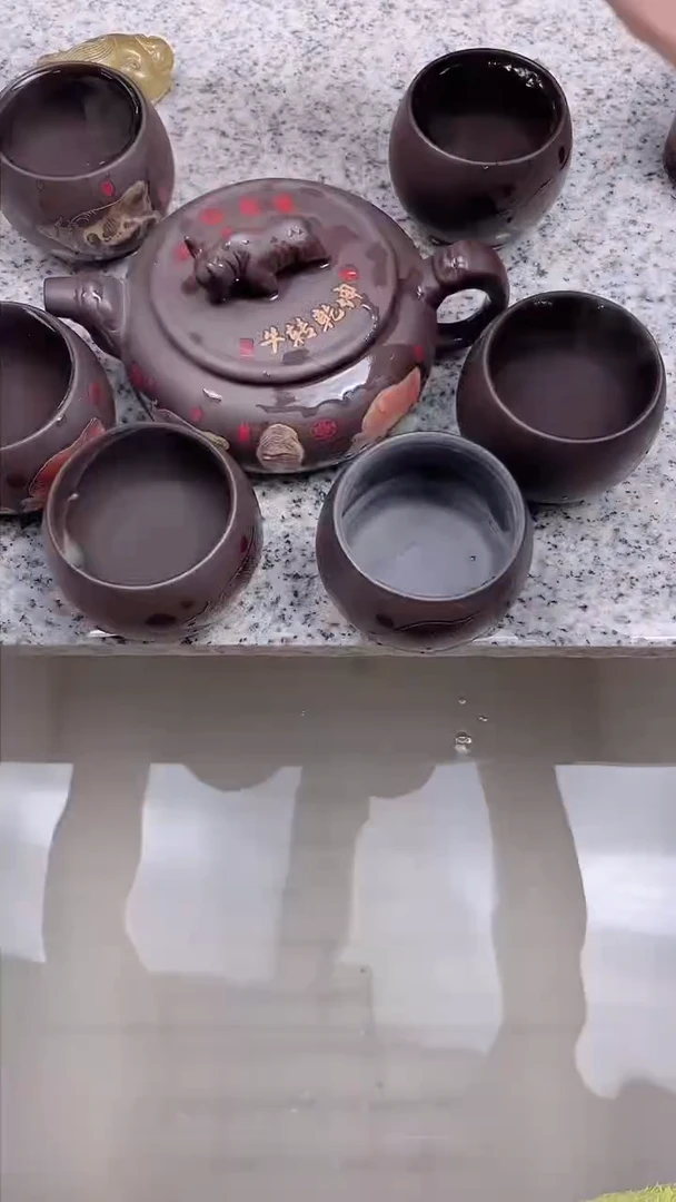 扭转乾坤一壶六龙蛋杯凤鸣套装