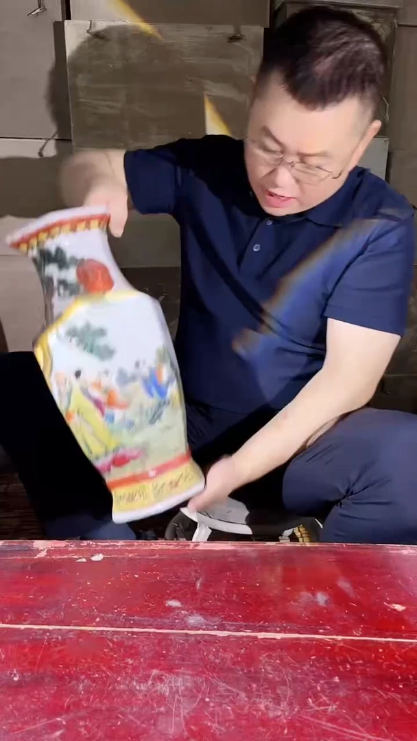摆件景德镇陶瓷流水88