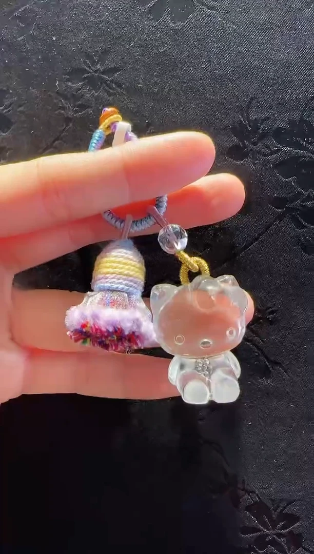 未镶嵌手绳水晶KT猫款