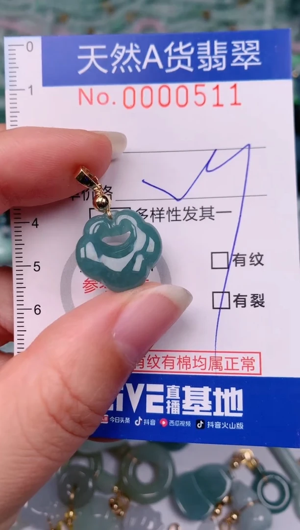 【闪购商品】翡翠颈饰未镶嵌00000511