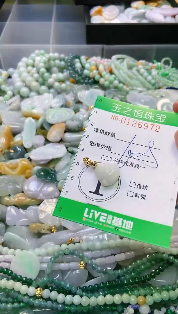 翡翠未镶嵌颈饰闪购0126972