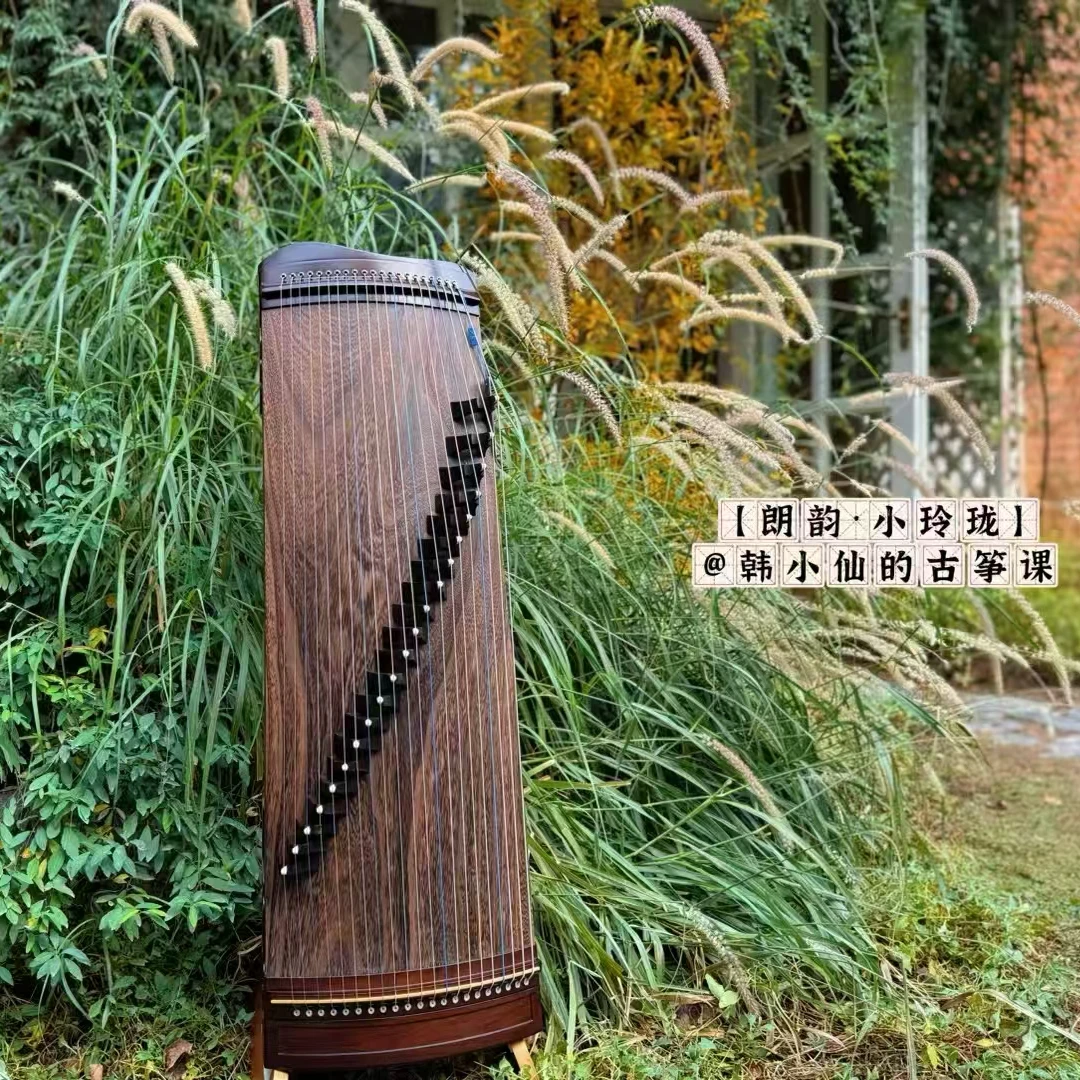 21弦小挖筝1米整挖初学者实木小玲珑韩小仙小玲珑古筝