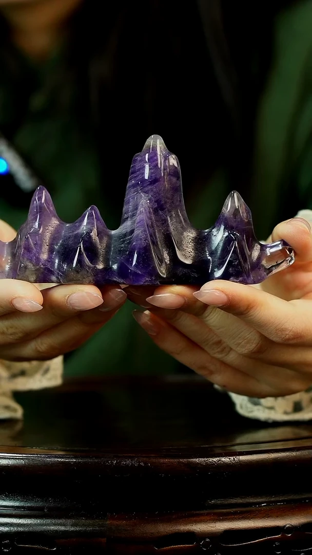 【闪购商品】铜紫水晶摆件 福源堂 M