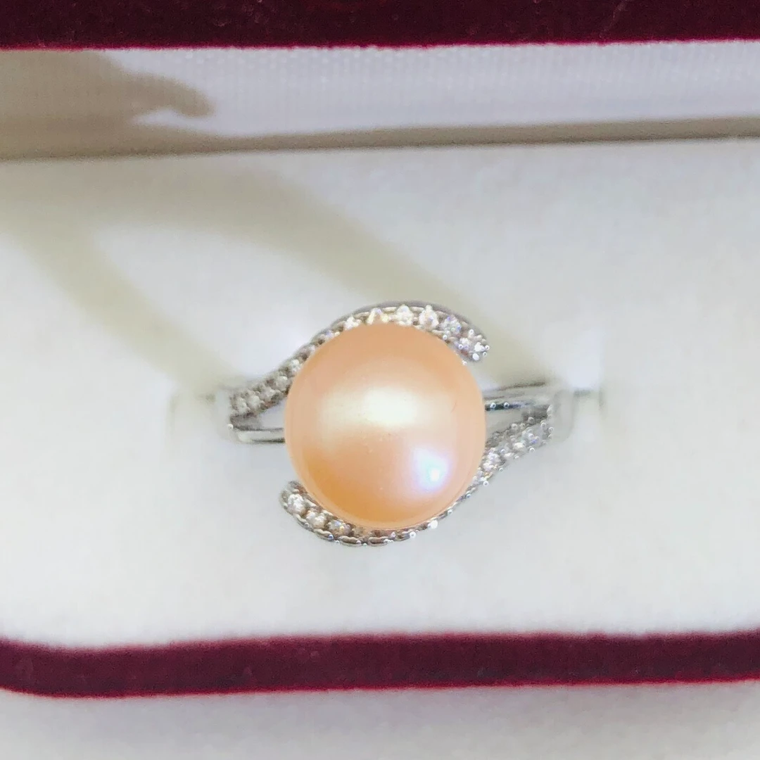 合金戒指 时来运转金桔色戒指