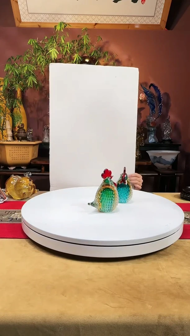 【闪购商品】琉璃手工艺品咕咕鸡一对