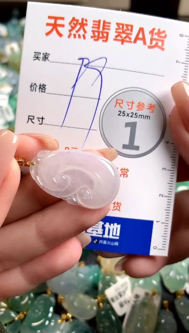 【闪购商品】翡翠颈饰18K金镶嵌14009203