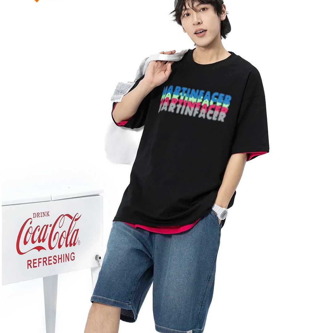 20029高端专享老林家夏季天花板男宝短袖黑色（B）