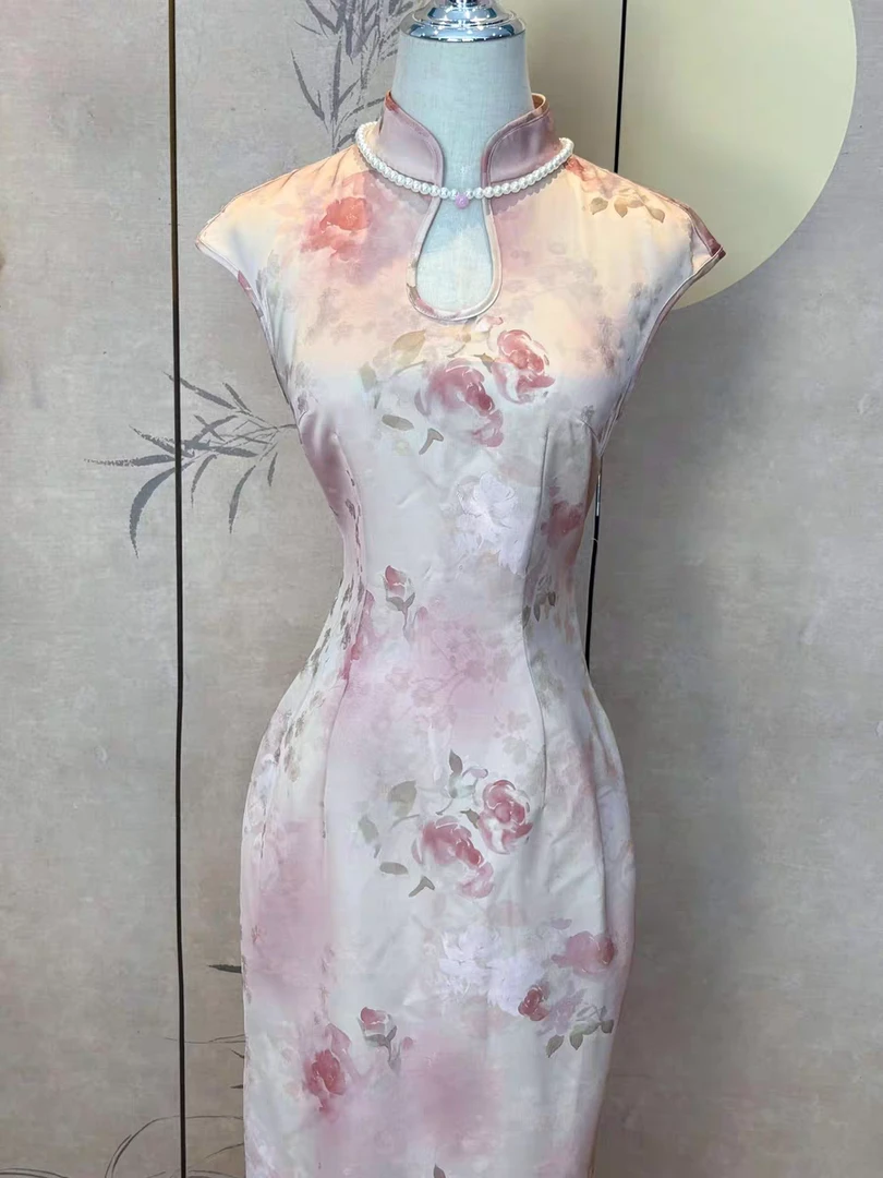 尾货 撤柜孤品 复古旗袍（直播间为准）介意勿拍