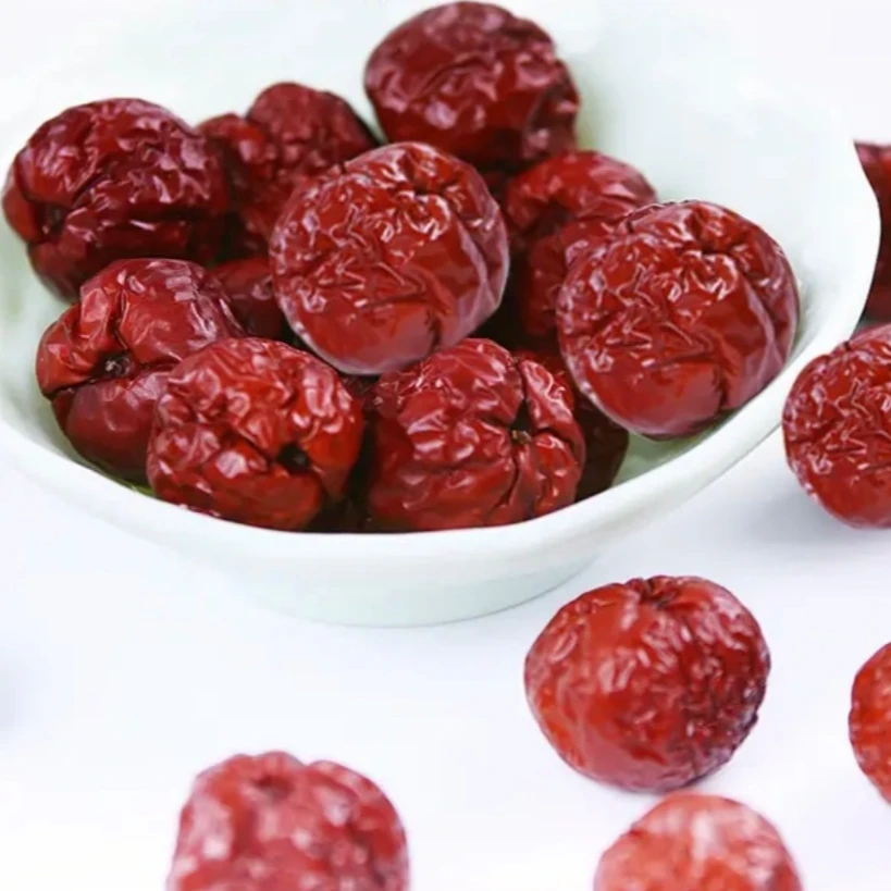 【新疆和田 吊干蟠枣】产地直发自然吊晒干果蟠枣红枣零食煲汤煮粥