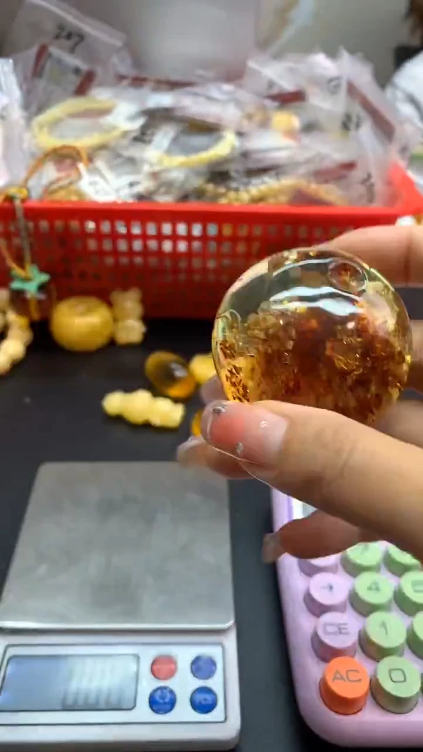 未镶嵌琥珀珠宝奇石安*爷1158/6发1