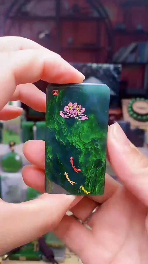 和田玉未镶嵌挂件20