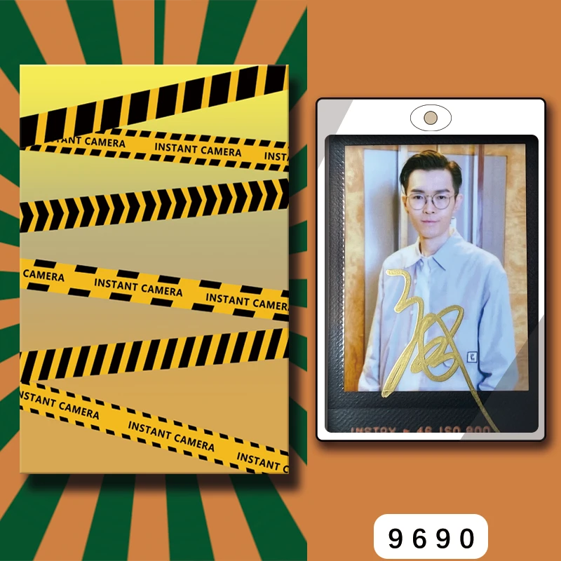 D9690【方大同】 正品拍立得照片 黑金