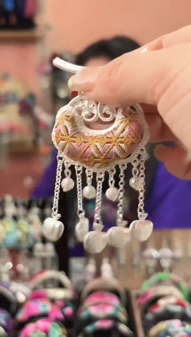 织绣小*艺枝独绣手工饰品177