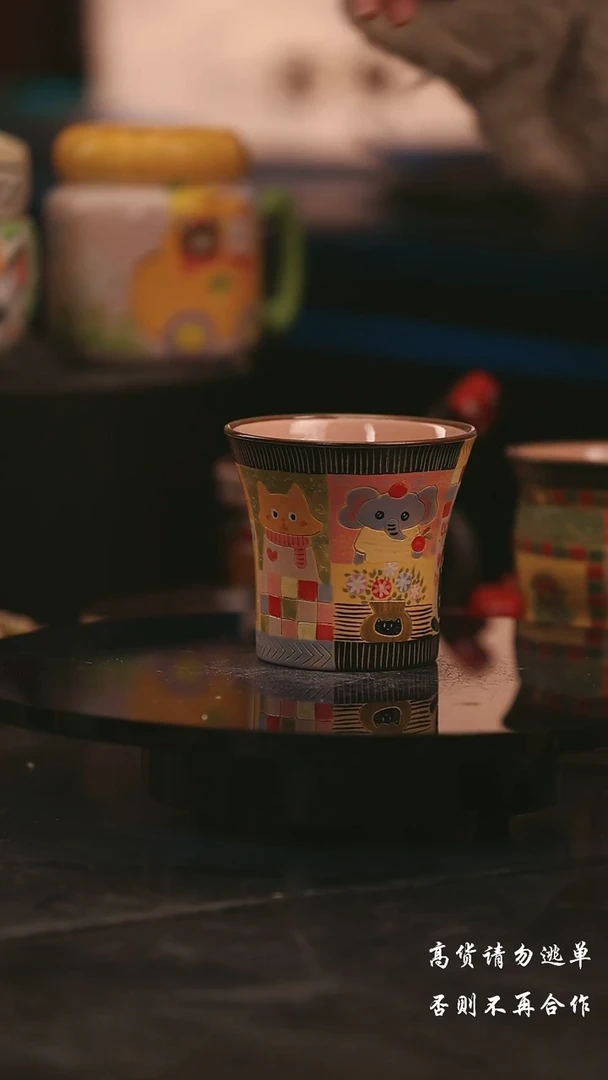 陶瓷景德镇可爱设计师款陶瓷