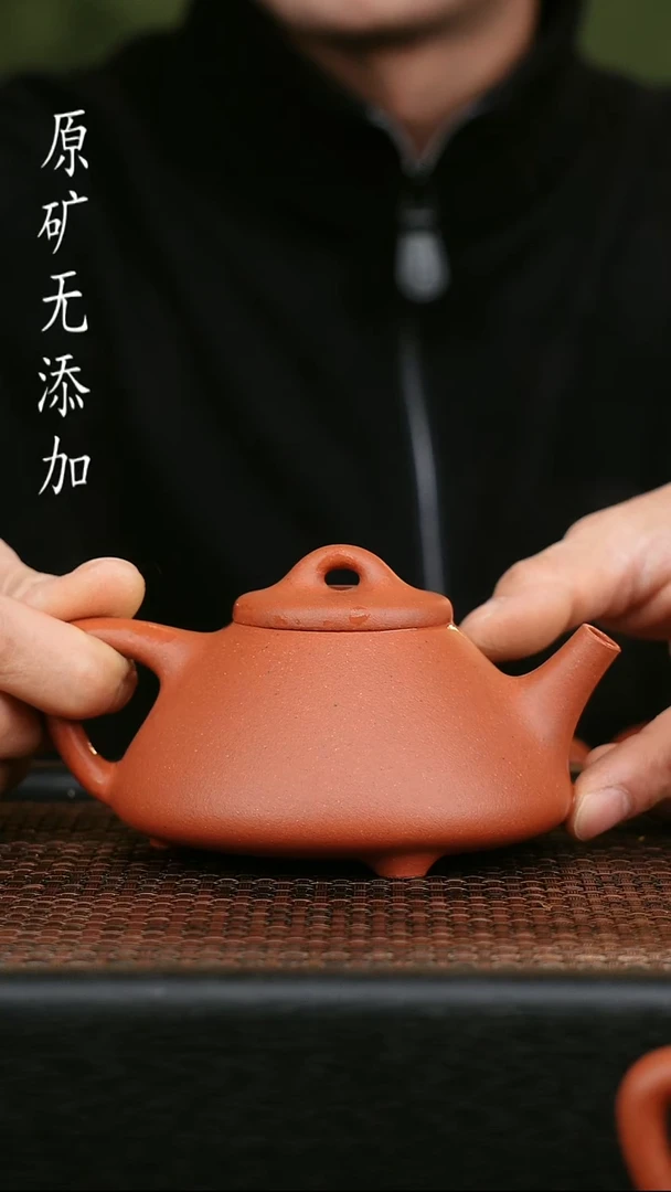 茶壶紫砂来***?宜兴原矿无添加手工壶