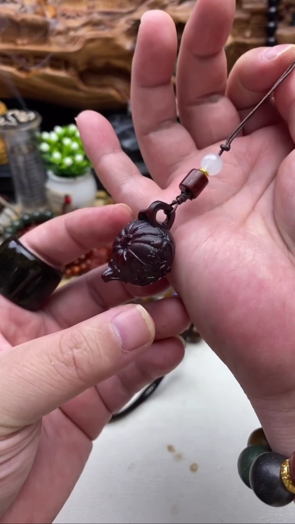 【闪购商品】染料紫檀（血檀）无事牌血檀