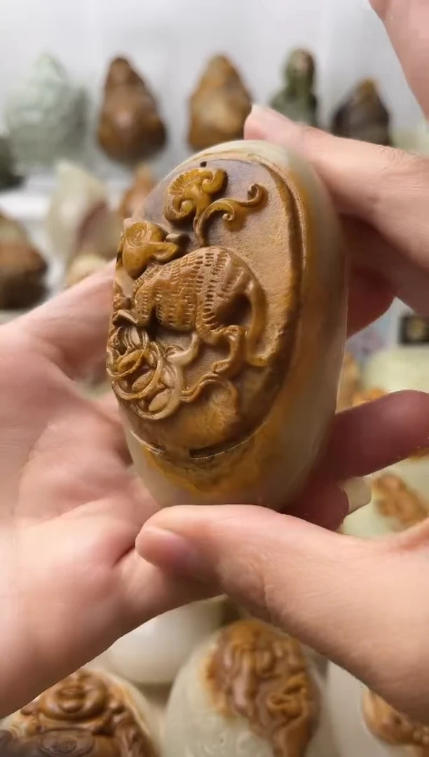 石材古青石棉纹正常不退换鼠微瑕