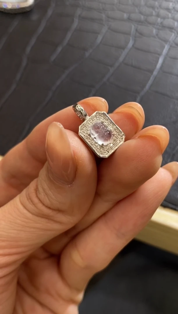 【闪购商品】翡翠颈饰18K金镶嵌收到货48小时鉴赏期（超时不退不换）