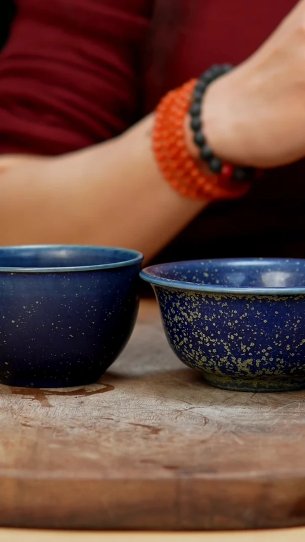 钧瓷作品—郑郑—杯+微瑕杯—202