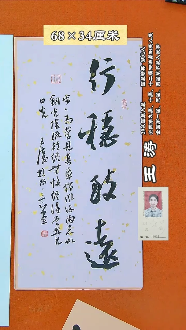书法64R王涛书法作品