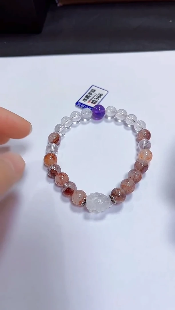 颈饰未镶嵌水晶手链8+