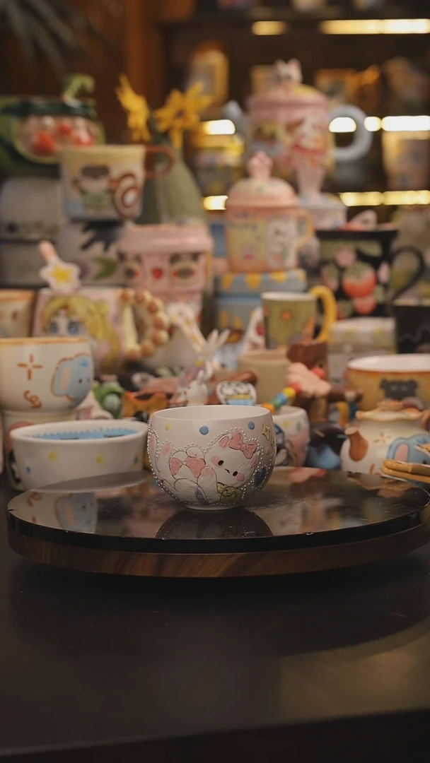 景德镇釉下彩绘设计师款式陶瓷