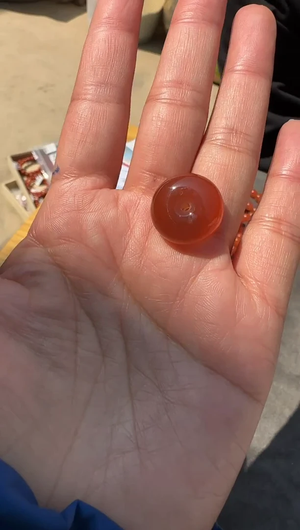 【闪购商品】南红玛瑙配饰未镶嵌原矿无优化平安扣多样发一颗W3