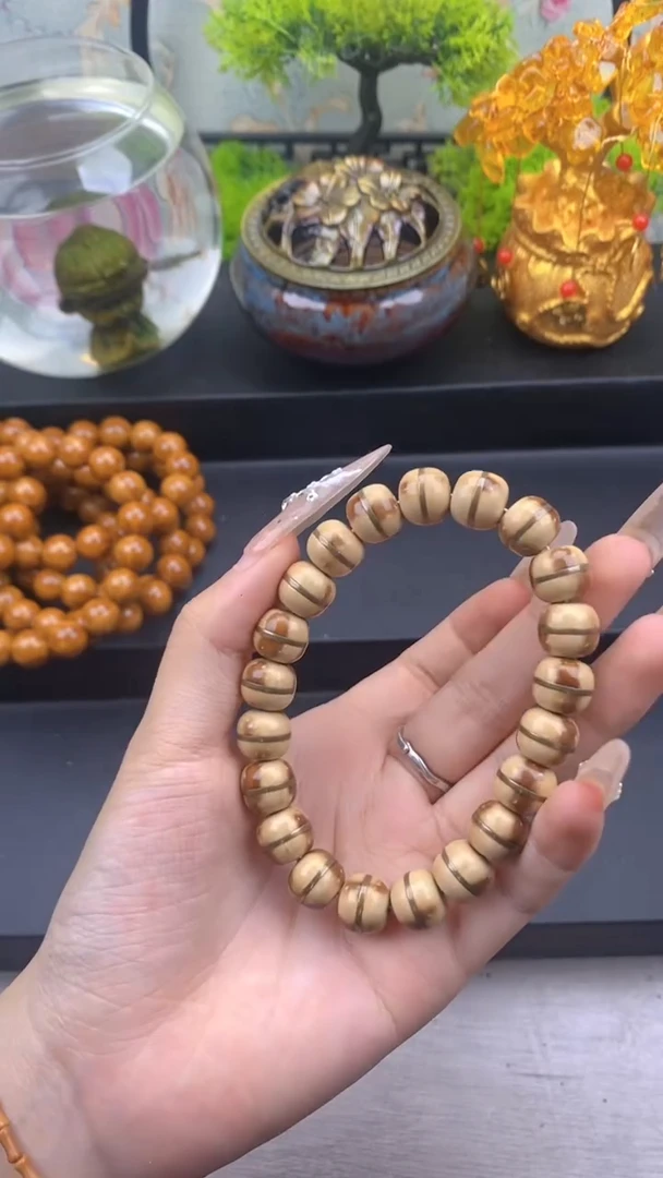 紫金鼠手串紫金鼠一线天二代花皮13号