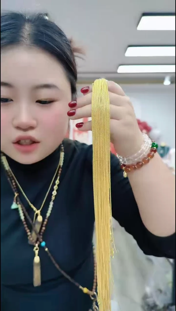 【闪购商品】玛瑙/玉髓颈饰合金1928 金色肖邦链2条