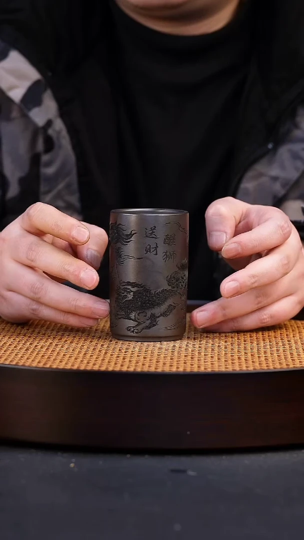 茶杯紫砂宜兴全手工紫砂杯