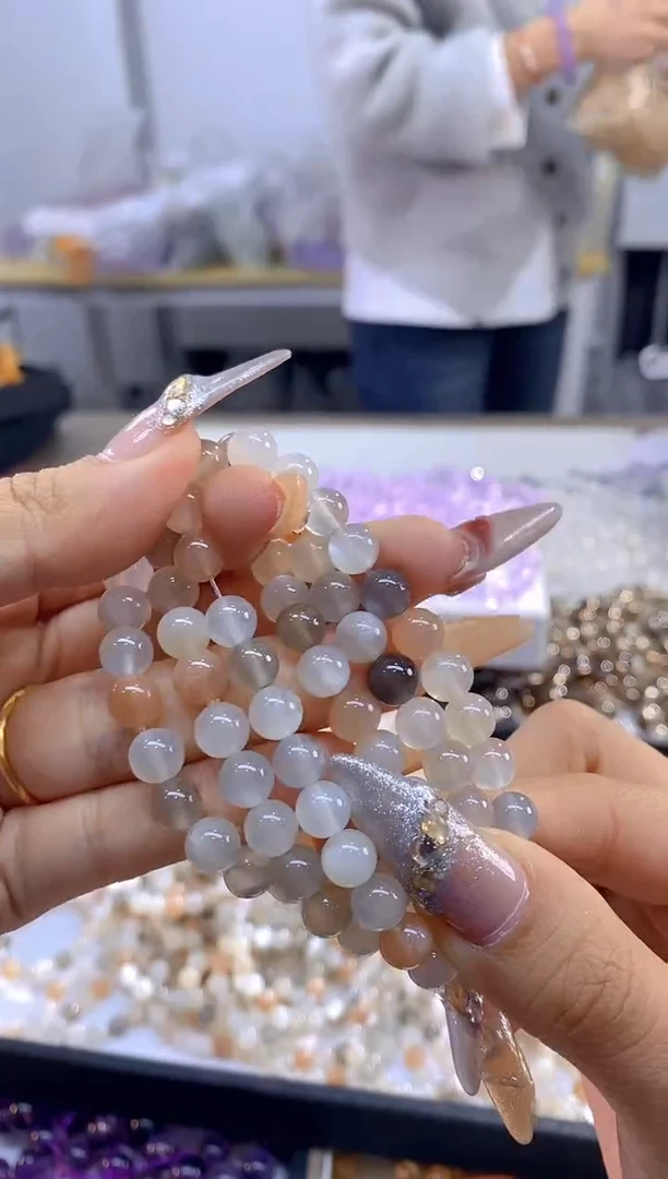 【闪购商品】长石手串未镶嵌071/多样性发其一/卡7