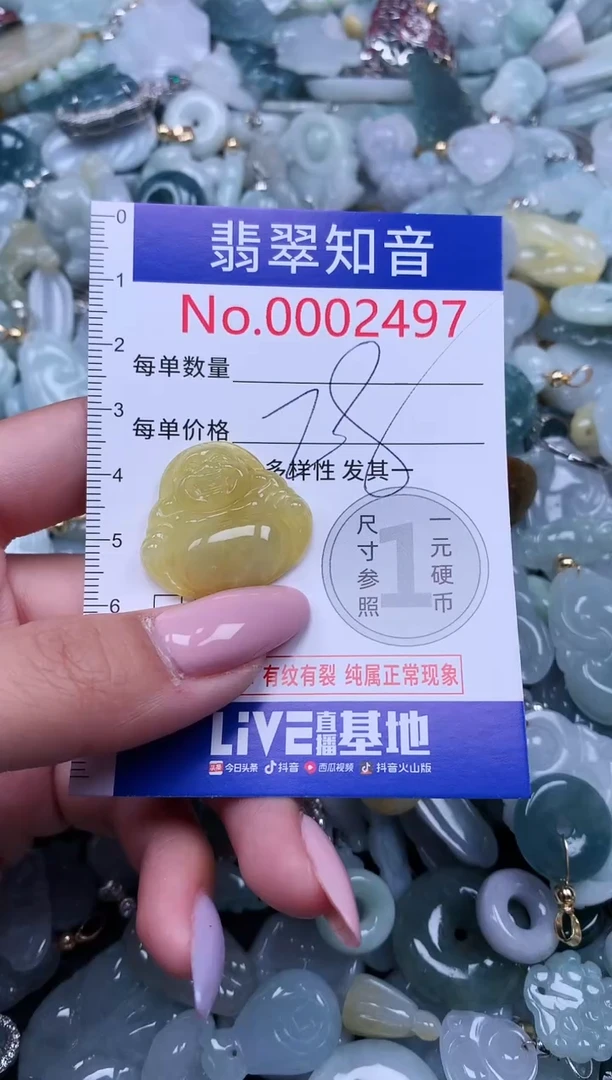 【闪购商品】翡翠吊坠(不含链)未镶嵌2497