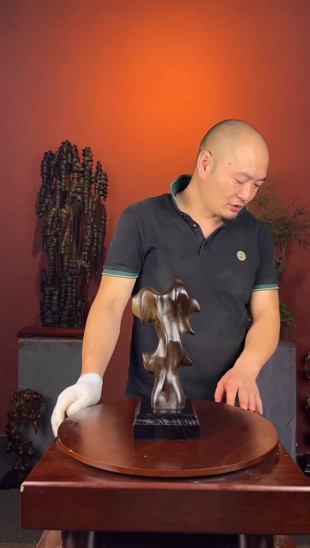 金丝楠44号金丝楠木随性自然摆件