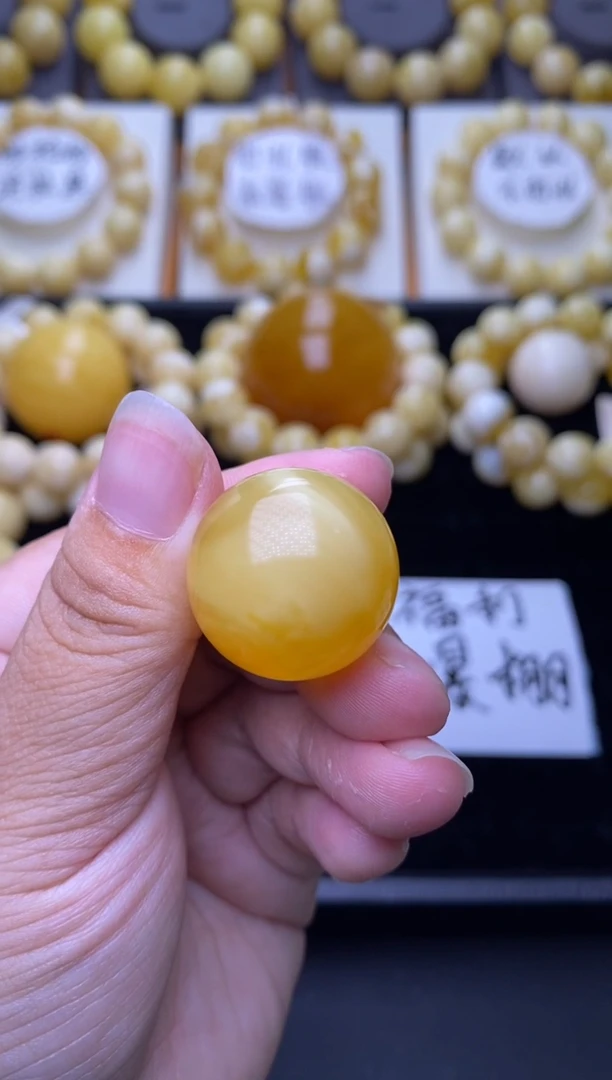裸石琥珀未镶嵌大小姐珠宝严选34