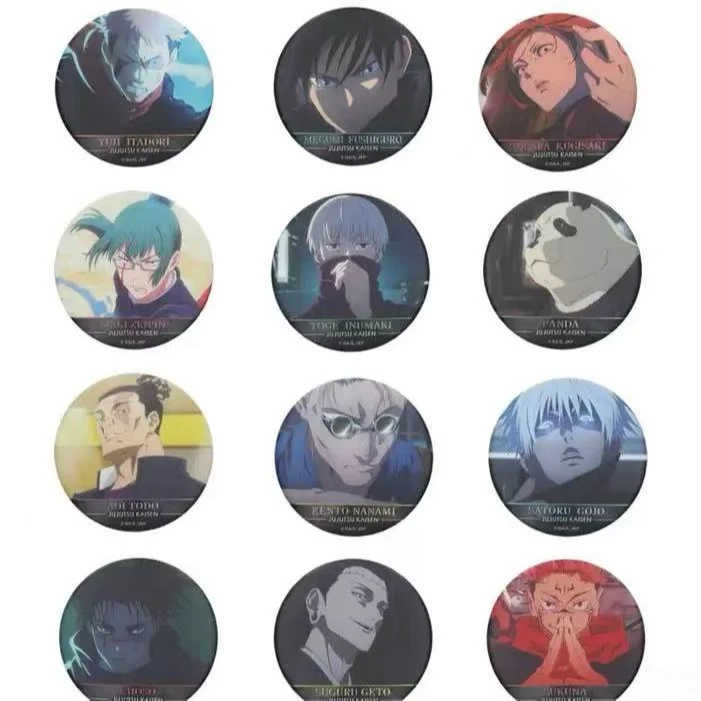 【日谷】咒术回战五弹浮雕吧唧（同意代拆）