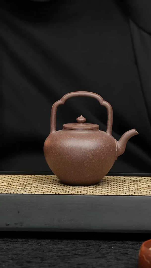 茶壶紫砂五堂 吴经提梁