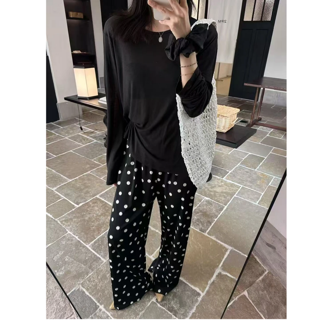 十三行摩登-夏季福秒净版简约宽松T恤#52185