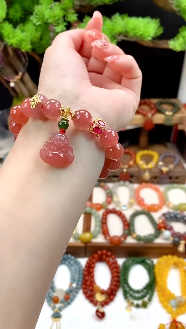 未镶嵌玛瑙手饰佛公