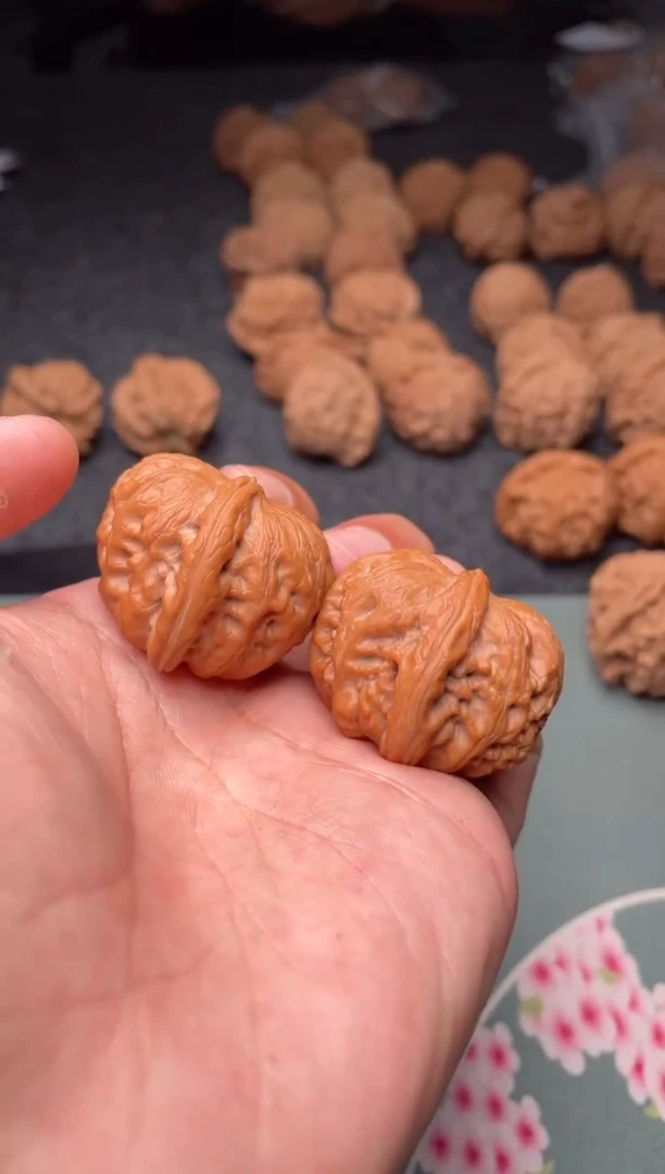 把件文玩核桃a65  元宝 34尺