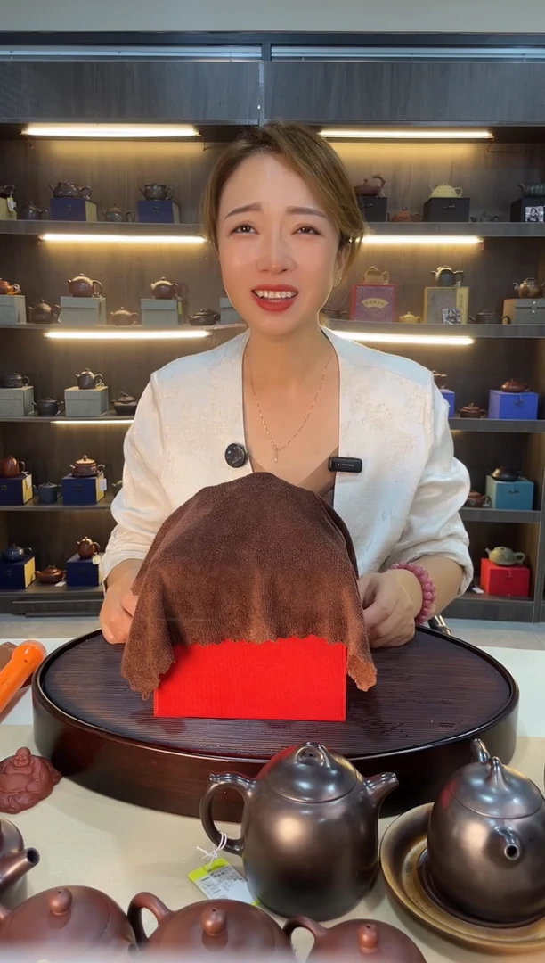 茶壶紫砂光器潘壶 墨绿泥