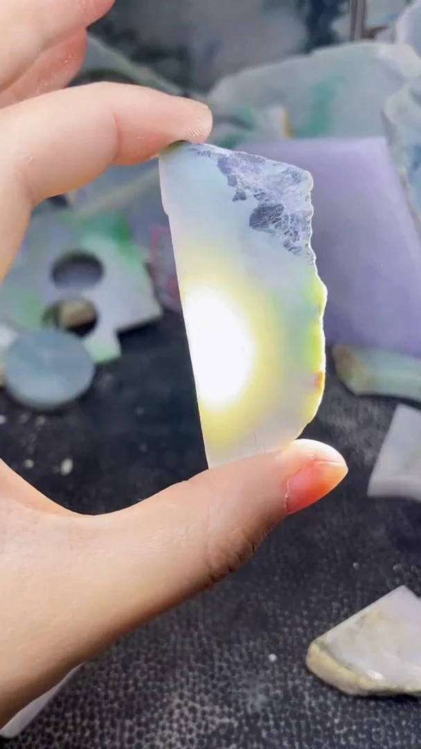 裸石翡翠天然A货翡翠板料