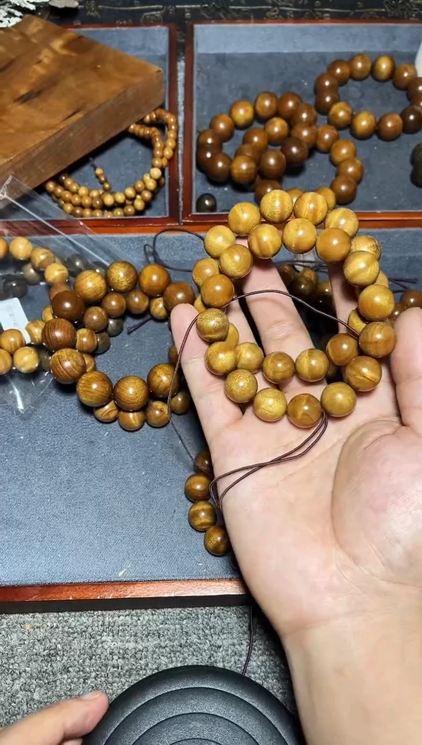 金丝楠手串/手链1.5药香老料影子波49.8