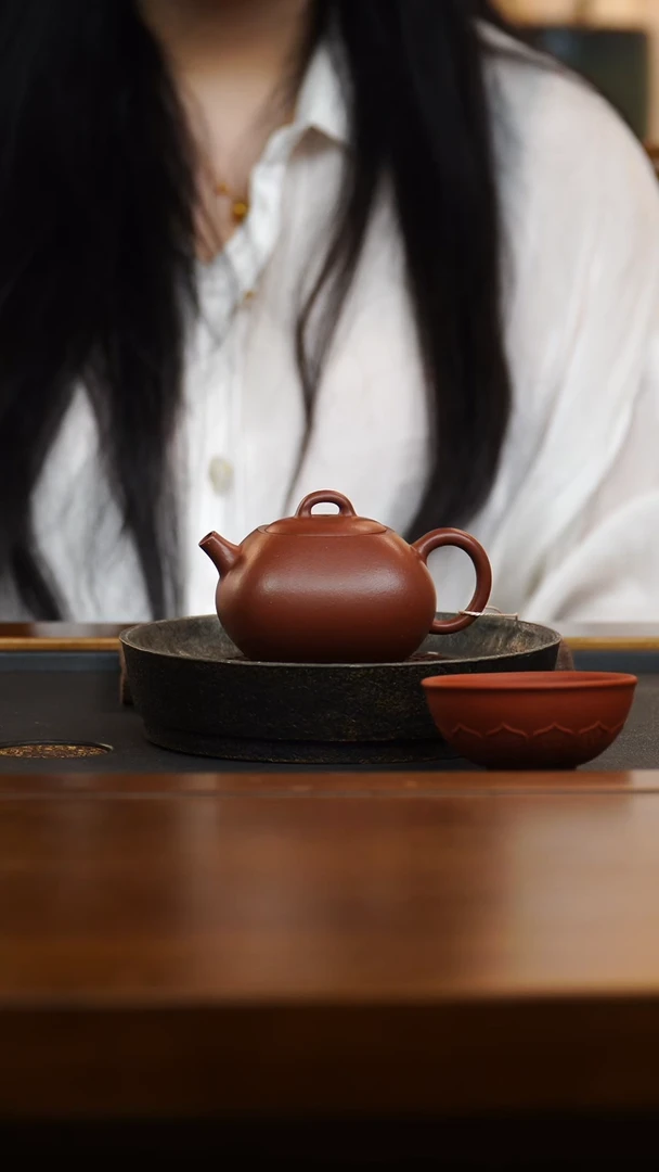 紫泥壶云石 紫泥