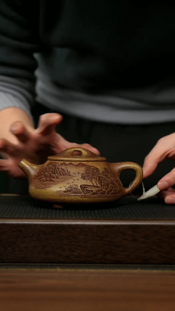 【闪购商品】紫砂茶壶宜兴原矿 手工 紫砂壶容量350CC