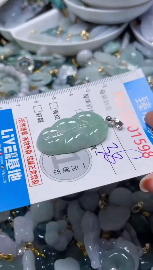 颈饰未镶嵌翡翠1598