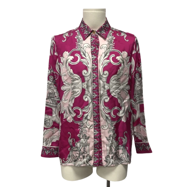 妃鱼/范思哲/真丝/衬衫/99新/z七二