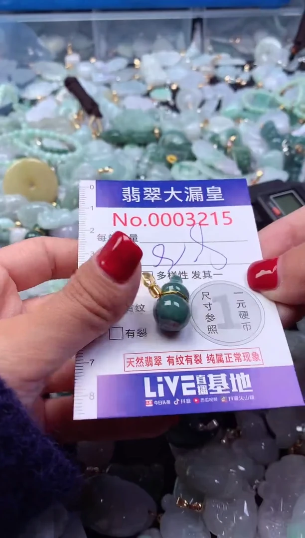 颈饰未镶嵌翡翠3215