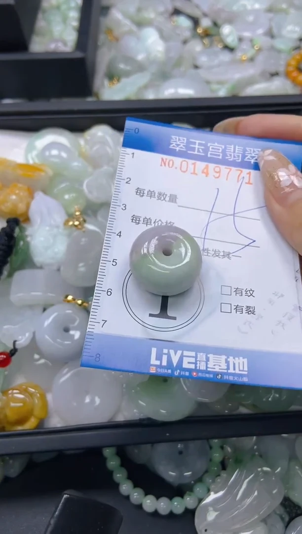 翡翠未镶嵌颈饰闪购0149771