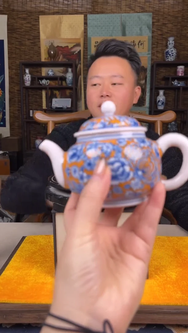 摆件瓷景德镇陶瓷摆件B982